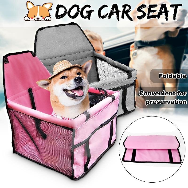 Pet Car Hammock Seat Foldable & Secure